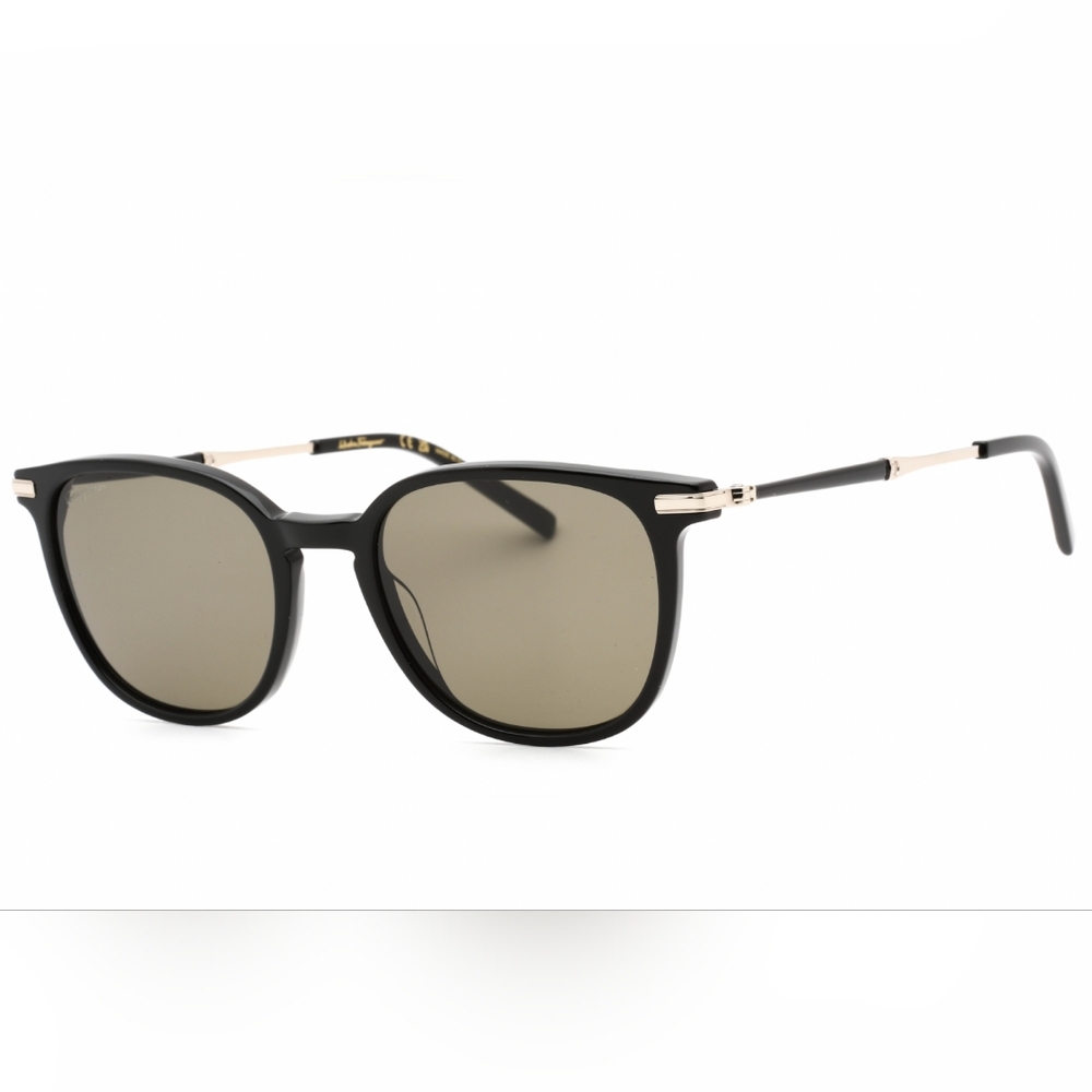 SALVATORE FERRAGAMO SF1015S Black and Gold Sunglasses